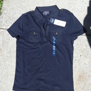 NWT Chaps polo tee medium